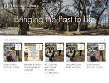 Tablet Screenshot of heritagelib.org